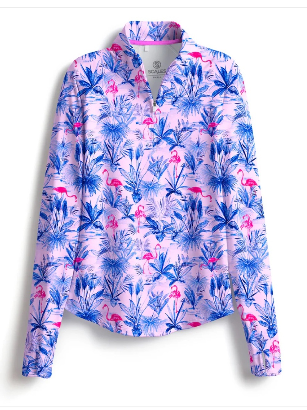 Scales Flamingo Women’s Quarter Zip